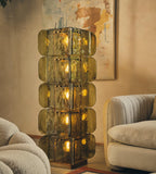 Elias Glass Floor Lamp 55-Inchh