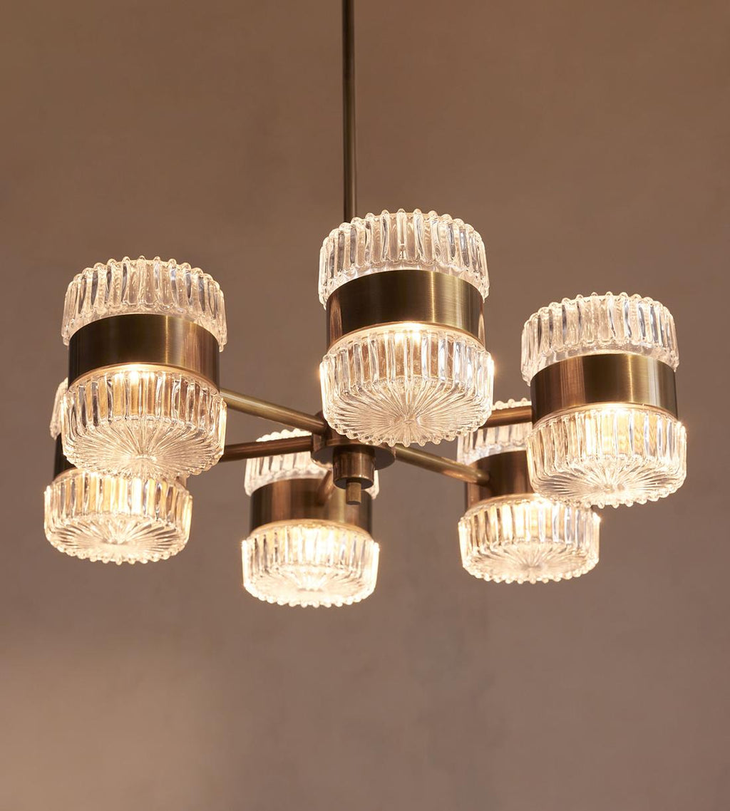 Renato Glass Chandelier
