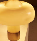 Cream Lacquer Glass Table Lamp - Erhaus product image 4