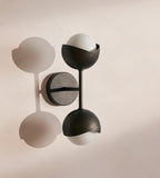 Seed Blackened Brass Wall Light 12-Inchh