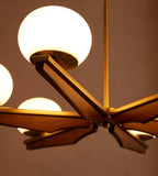 Demarco Glass Chandelier 31-Inchw