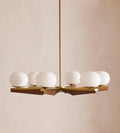 Demarco Glass Chandelier 31-Inchw