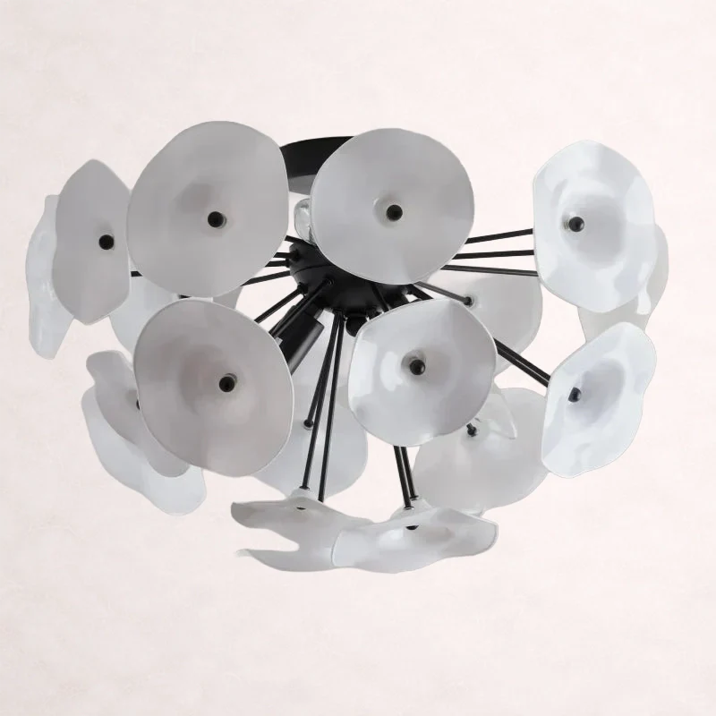 Lily Flushmount in Black
