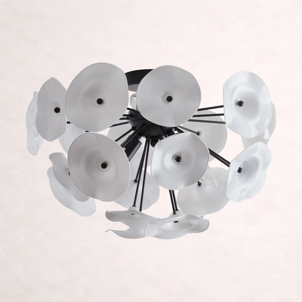 Lily Flushmount in Black