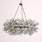 Fiore Crown Chandelier 32"