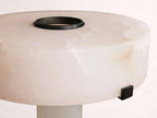 Chayla Alabaster Table Lamp in Bronze