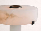 Chayla Alabaster Table Lamp in Bronze