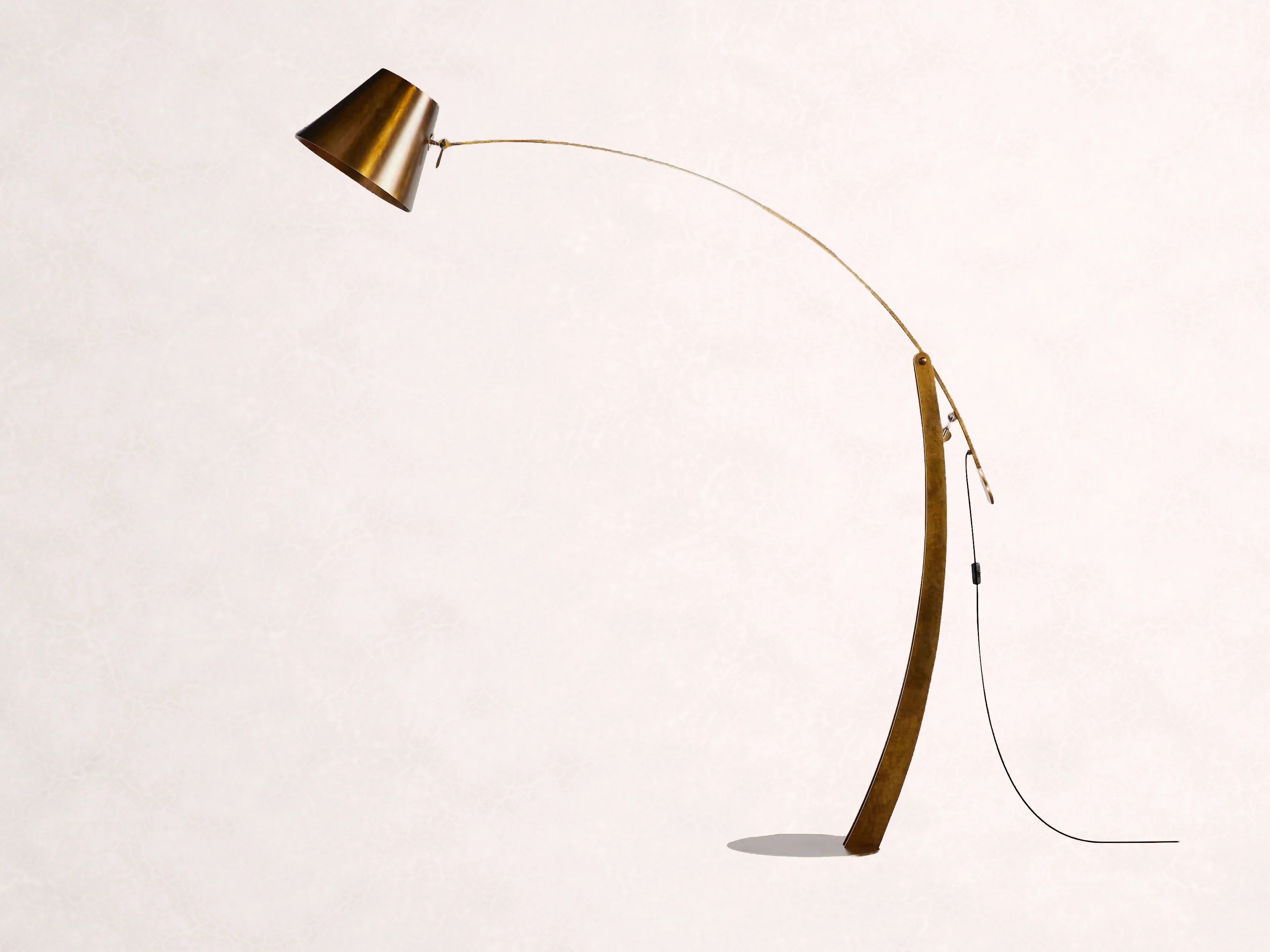 Arcadia Bronze Arc Floor Lamp