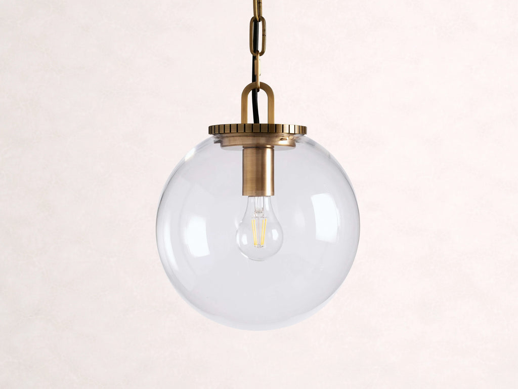 Wescott Globe Pendant with Chain