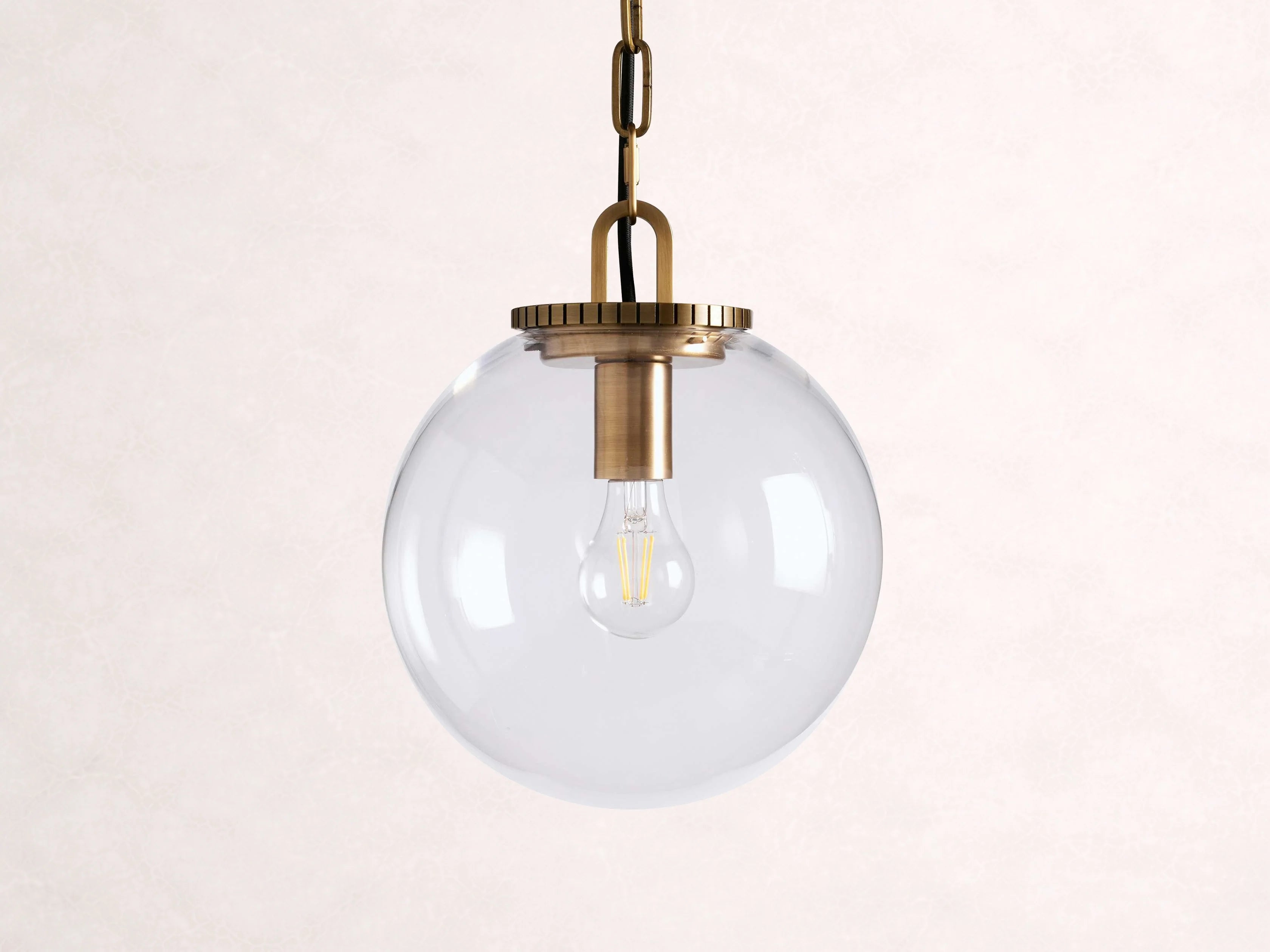 Wescott Globe Pendant with Chain