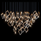 Arqelle Linear Tube Scatter Chandelier