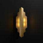 Luker Wall Sconce Brass