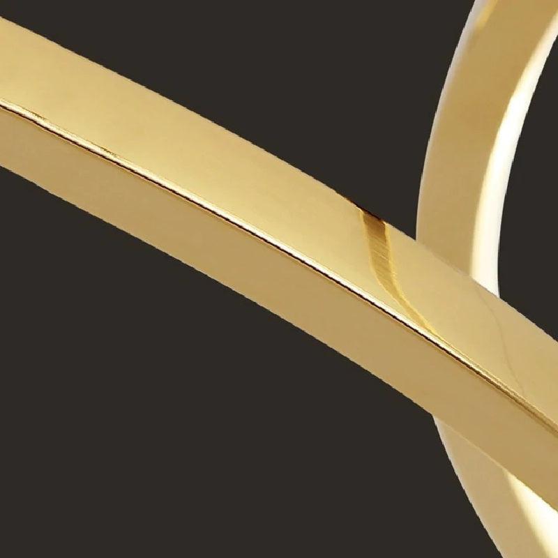 Multi Rings Modern Staircase Chandelier