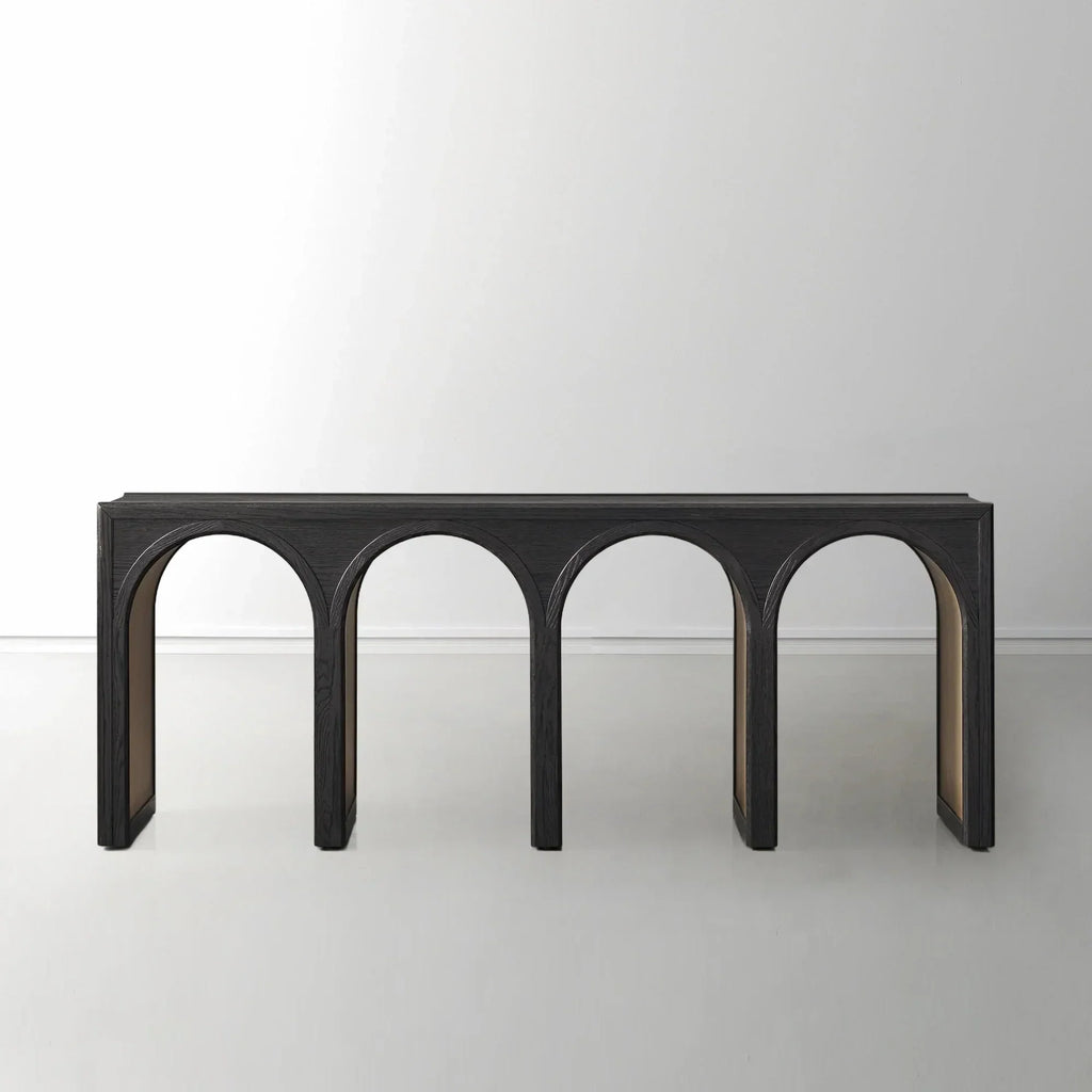 Hattie Console in Oak