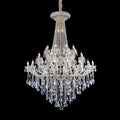 Extra Large French Candle Crystal Branch Chandelier for Foyer and Staircase
