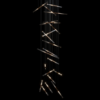Liora Crystal Rod Scatter Pendant