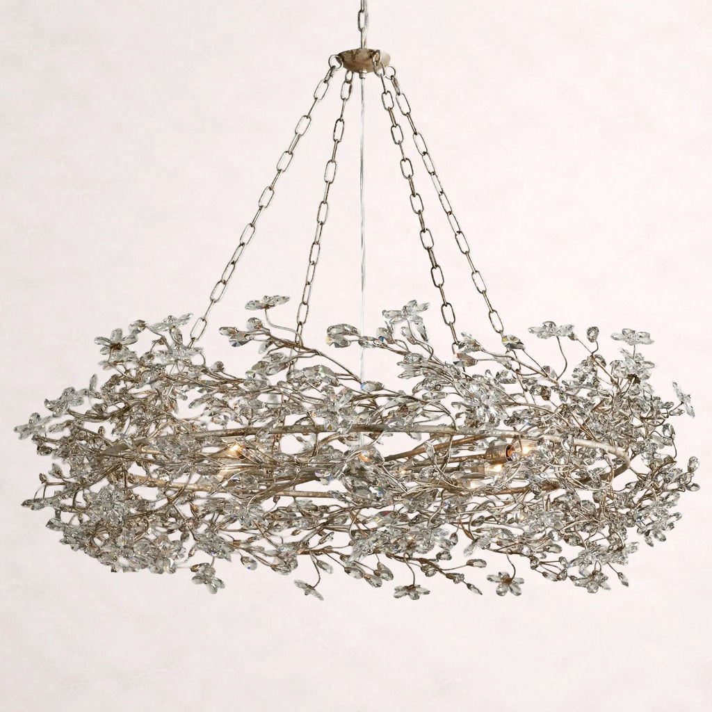 Fiore Crown Chandelier 32"