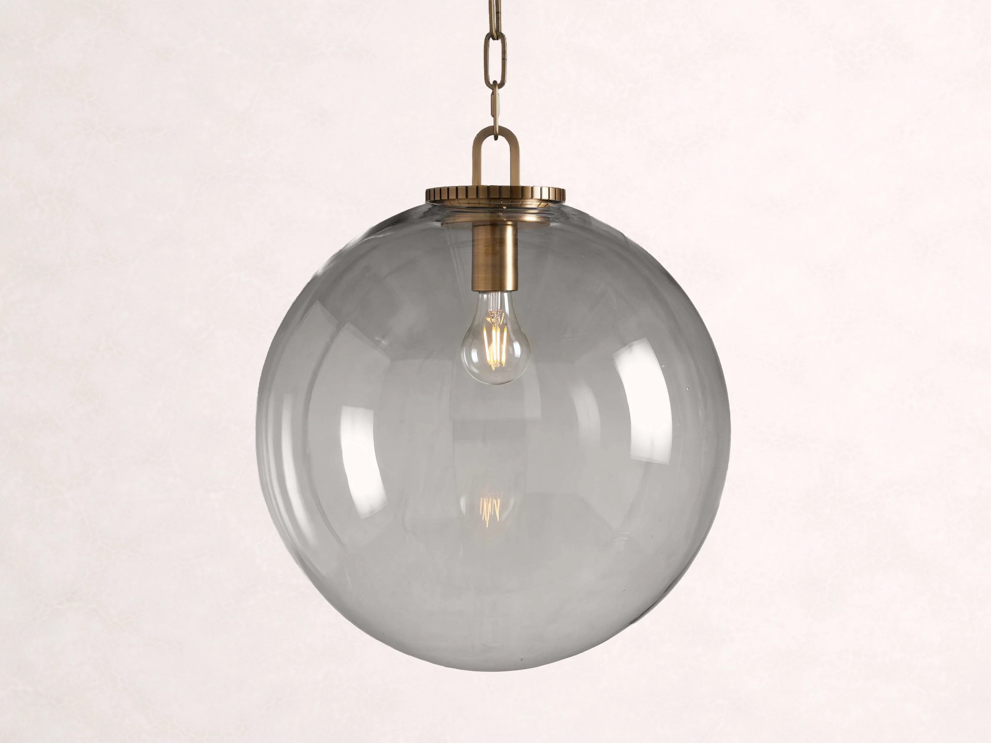 Wescott Globe Pendant with Chain