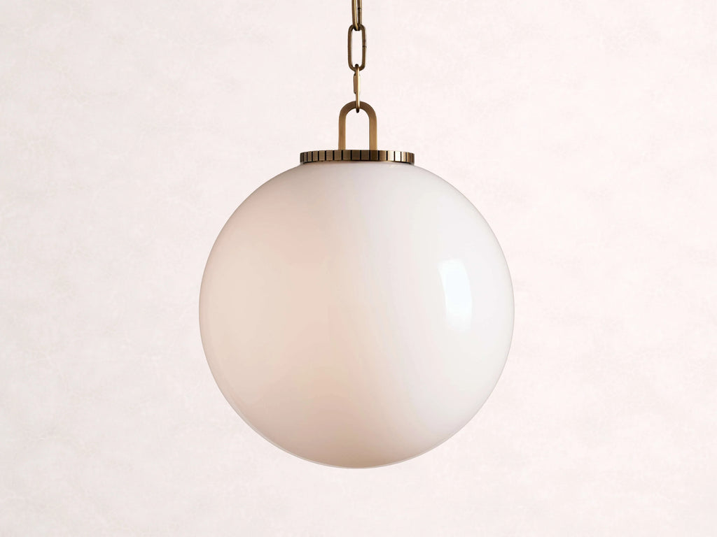 Wescott Globe Pendant with Chain