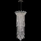 Extra Large Light Luxury Stairwell Crystal Tassel Chandelier for Staircase / high Floor Hall / loft