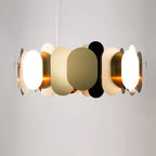 Modern Minimalist Fashion Round Metal Chandelier for Living Room / Bedroom / dining Room