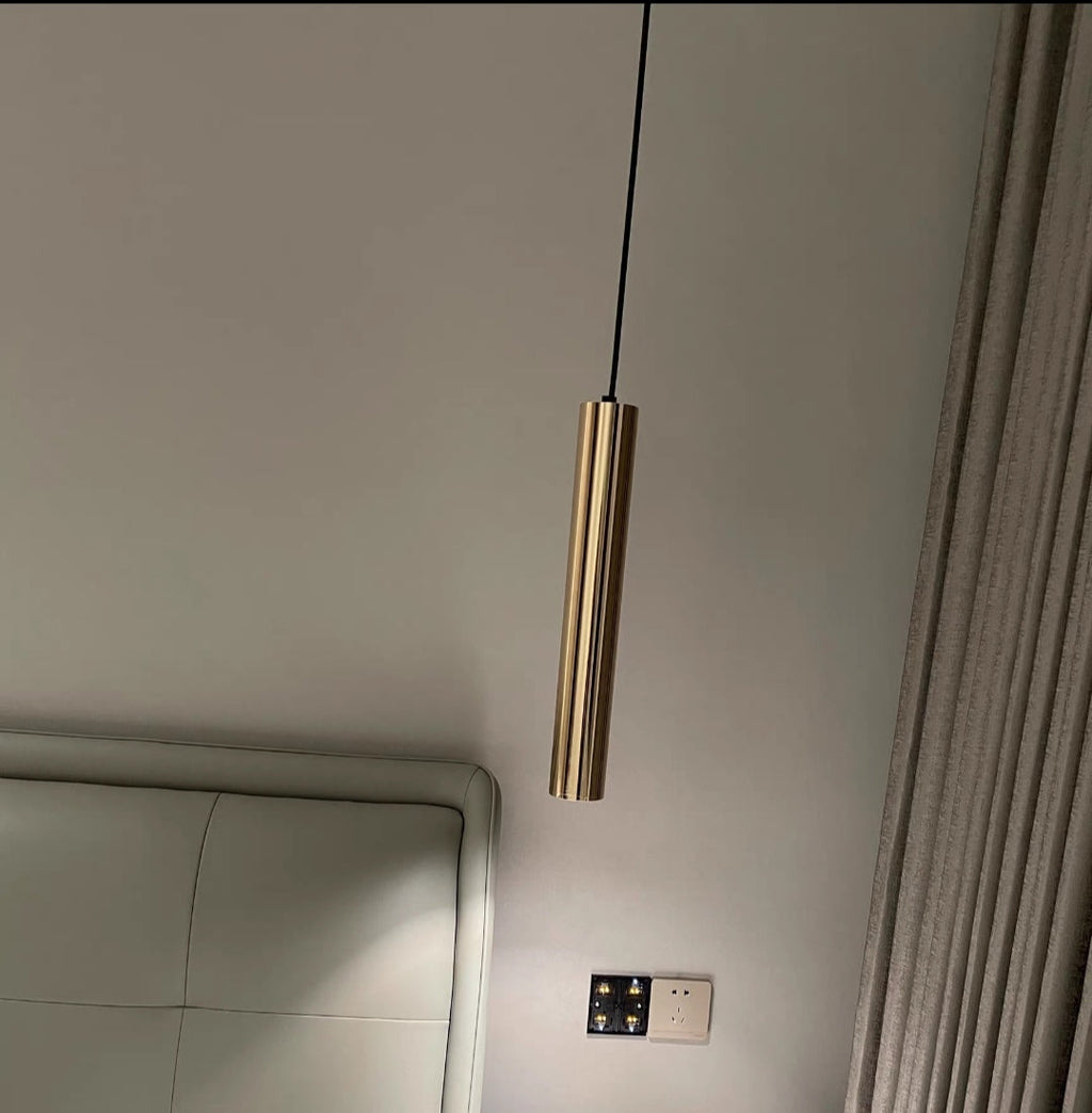 Scandinavian Gold Long Linear Chandelier Dining Pendant for Bar / Kitchen Island / Dining Room