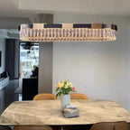 New Designer Recommended Modern Light Luxury Round / oval Crystal Chandelier for Living Room / dining Room