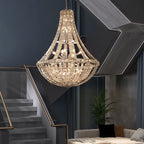 Extra Large Luxury and Elegant Crystal Chandelier for Living Room / staircase / foyer / villa / duplex Hall