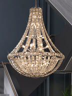 Extra Large Luxury and Elegant Crystal Chandelier for Living Room / staircase / foyer / villa / duplex Hall