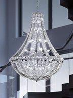 Extra Large Luxury and Elegant Crystal Chandelier for Living Room / staircase / foyer / villa / duplex Hall