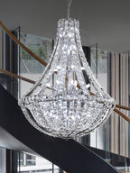Extra Large Luxury and Elegant Crystal Chandelier for Living Room / staircase / foyer / villa / duplex Hall