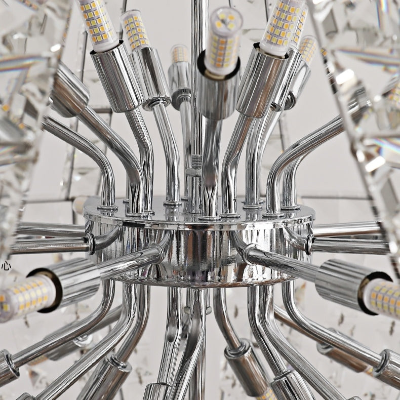 Extra Large Luxury and Elegant Crystal Chandelier for Living Room / staircase / foyer / villa / duplex Hall