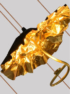 Nordic Art Lotus Leaves Shape Pendant Chandelier for Dining Room / stairs / foyer