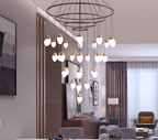 Extra Large Post-Modern Multi-Tier Chandelier for High-Ceiling Room / stairs