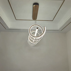 Modern Gold Art Light Luxury Crystal Chandelier for Dining Room / kitchen Island