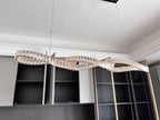 Designer Model Light Luxury Creative Crystal Pendant Chandelier for Dining Room / kitchen Island