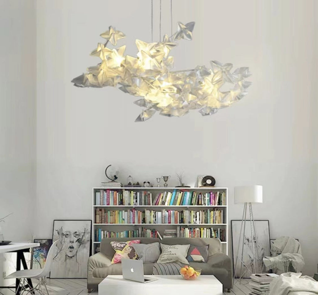 Italian Art Star Cluster Suspension Pendant Chandelier for Kitchen Island / living / dining Room