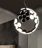Designer Model Minimalist Irregular Sphere Art Pendant Chandelier for Living Room / home Office