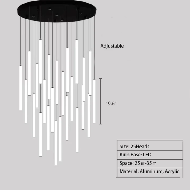Scandinavia Minimalist White Pendant Light for Bedside / dining Room / staircase