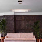 Oversized Nordic 3-Tier Cylinder Pendant Light with Acrylic and Iron Finish for Dining