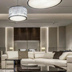 Italian Minimalist Drum Pendant Lamp for Living / dining Room