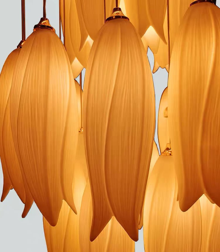 Elegant Flower Chandelier for Foyer / Staircase