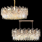 Exclusive Designer Crystal Chandelier for Modern Living Room Luxury Dining Room Ceiling Lamp