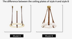 Modern Round Alabaster Chandelier for Living Room / bedroom