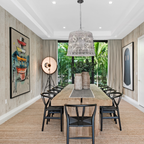 Luxury Glacier Crystal and Metal Round Chandelier for Living Room Bedroom Dining Room