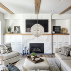 Modern Light Luxury Sphere Crystal Chandelier
