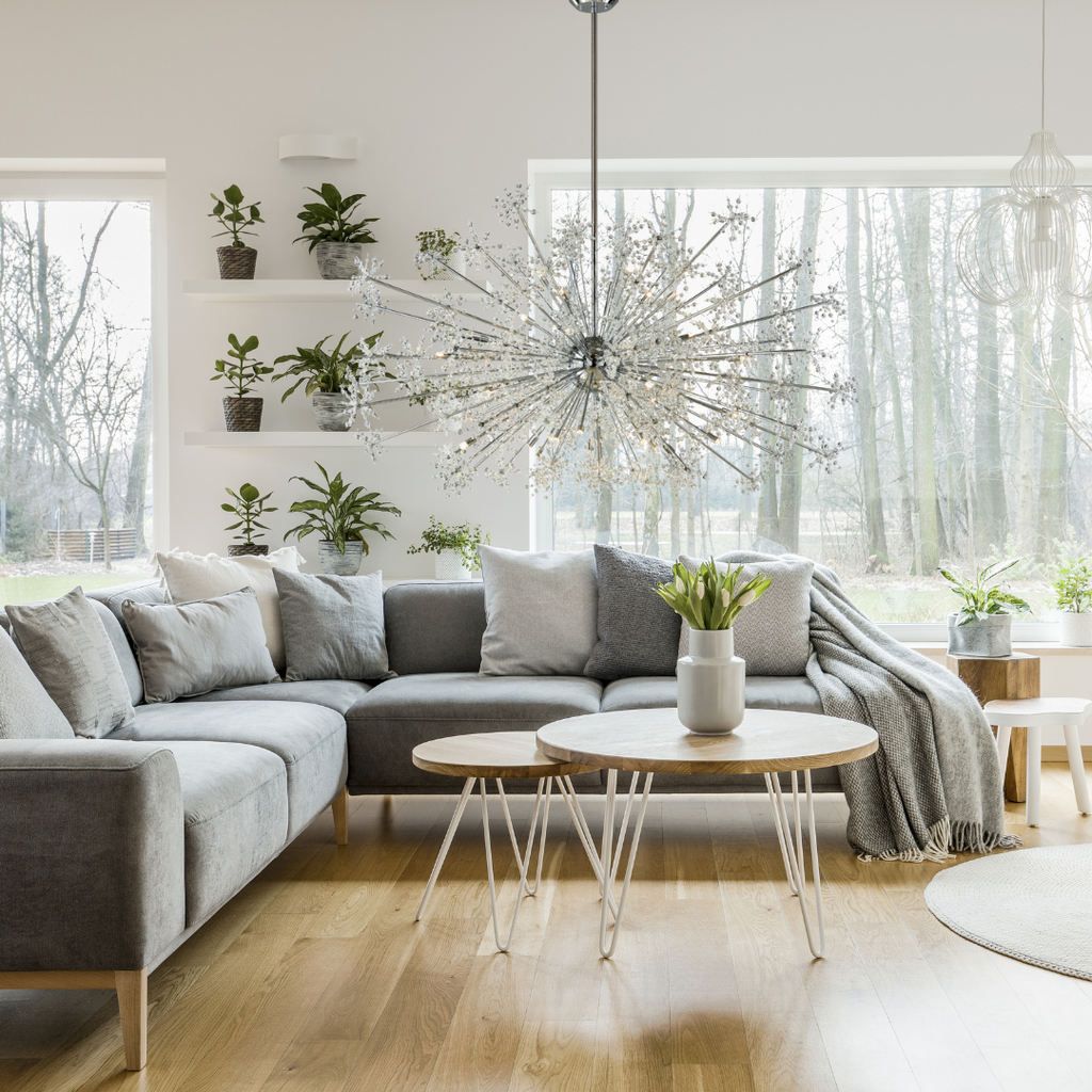 Modern Snowburst Chandelier for Bedroom / living Room