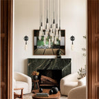 Soltaire Crystal Wall Sconce 5-Inchw