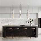 Modern Alabaster Pendant Light for Kitchen Island / bedside