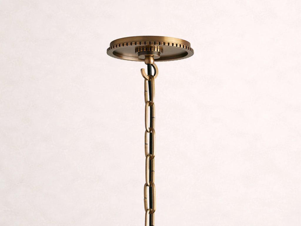 Wescott Globe Pendant with Chain